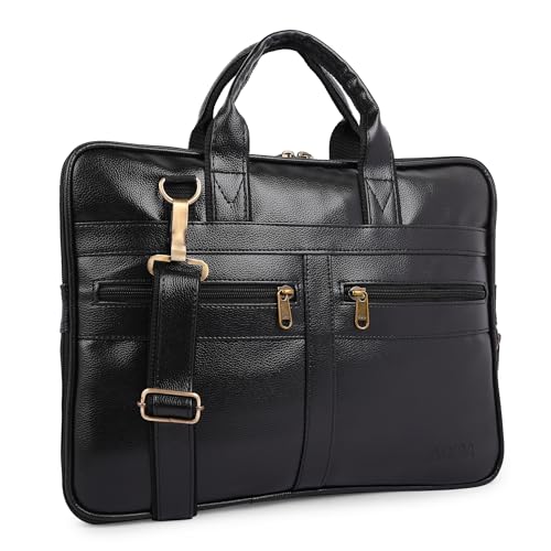 Image of ADISA Laptop Messenger Office Bag Briefcase for Work for Men