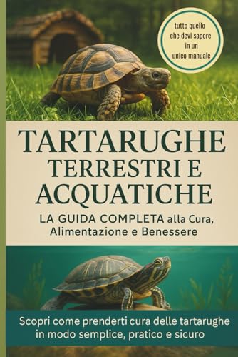  Tartarughe Terrestri e Acquatiche – La Guida Completa: Tutto ciò che devi sapere per prenderti cura delle tue tartarughe: habitat, alimentazione, ... consigli pratici per una vita lunga e serena