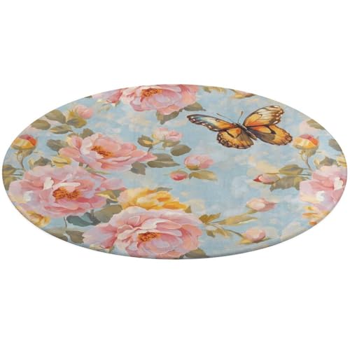 Alfombra de terciopelo lavable para un dormitorio acogedor y moderno 2