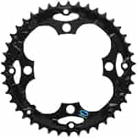 Amazon.com : SHIMANO MTB Chainring (42-Tooth Black LK 104 FC