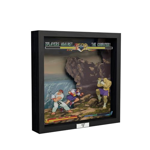 Pixel Frames Street Fighter Alpha 2 cadre 3D de collection - 4
