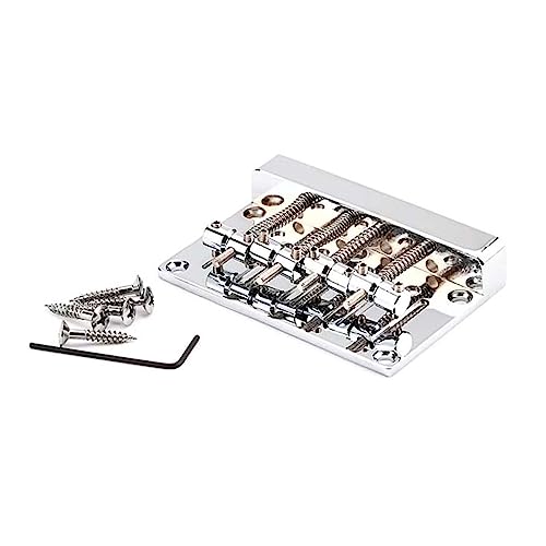 Chevalet guitare basse 4 cordes vintage accessoire musique basse électrique zinc