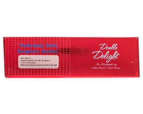 Image of Karachi Bakery Double Delight Fruit Biscuit with Cashew, 400g