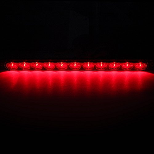 Stop Turn Tail 3Rd Brake Light 1 Pack 15" Waterproof Red Sealed 11 Led Light Bar Replacement Fit For Truck Trailer Rv #TOP5