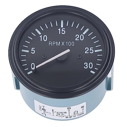 Engine Tachometer 0 3000Rpm Digital Pressure Gauge 3031734 Digital Timer0 Instrument Box Generator Set Instrument Box 10 32Vdc Tachometers