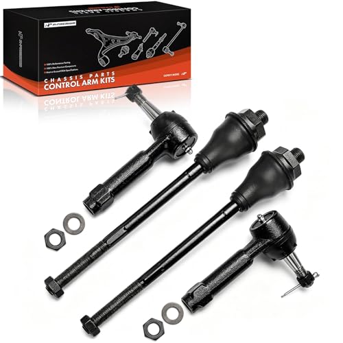 A-Premium 4Pcs Front Inner & Outer Tie Rod Ends Kit, Fit For Chevy & GMC & Cadillac...