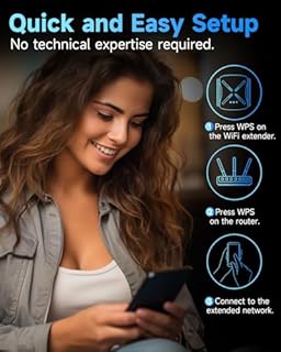 2026 WiFi Extender Signal Booster, New Gen Wi-Fi 6 Repeater, Covers Up to 12,000 sq.ft Range, Dual-Band Internet Booster with Gigabit Ethernet Port, Easy Setup, EasyMesh Compatible