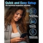 2025 WiFi Extender Signal Booster, New Gen Wi-Fi 6 Repeater, Covers Up to 12,000 sq.ft Range, Dual-Band Internet Booster with Gigabit Ethernet Port, Easy Setup, EasyMesh Compatible (CF-XR182S) - Image 3