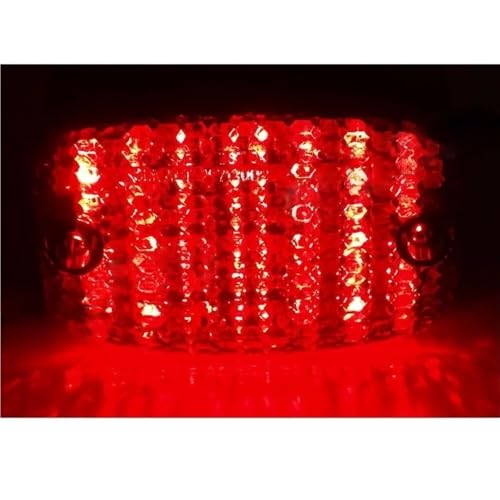 Luz trasera intermitentes freno integrada para Virago XV700 XV750 multifunción 6