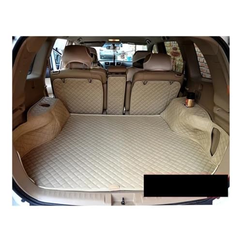 Tapis de coffre pour Highlander 5 places 2007-2013 protection de coffre