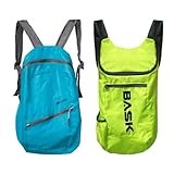 Mochila Impermeável PU1000 Dobrável Portátil Ultraleve 22 Litros (Modelo 1, Azul)