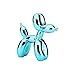 Green Tree Products Balloon Dog Mini Blue Metallic Finish Figurine