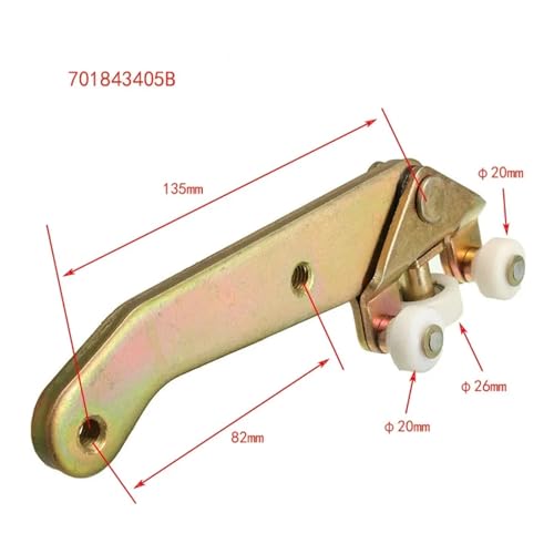 Bisagra de puerta corredera lateral izquierda compatible con VW Transporter T4 3