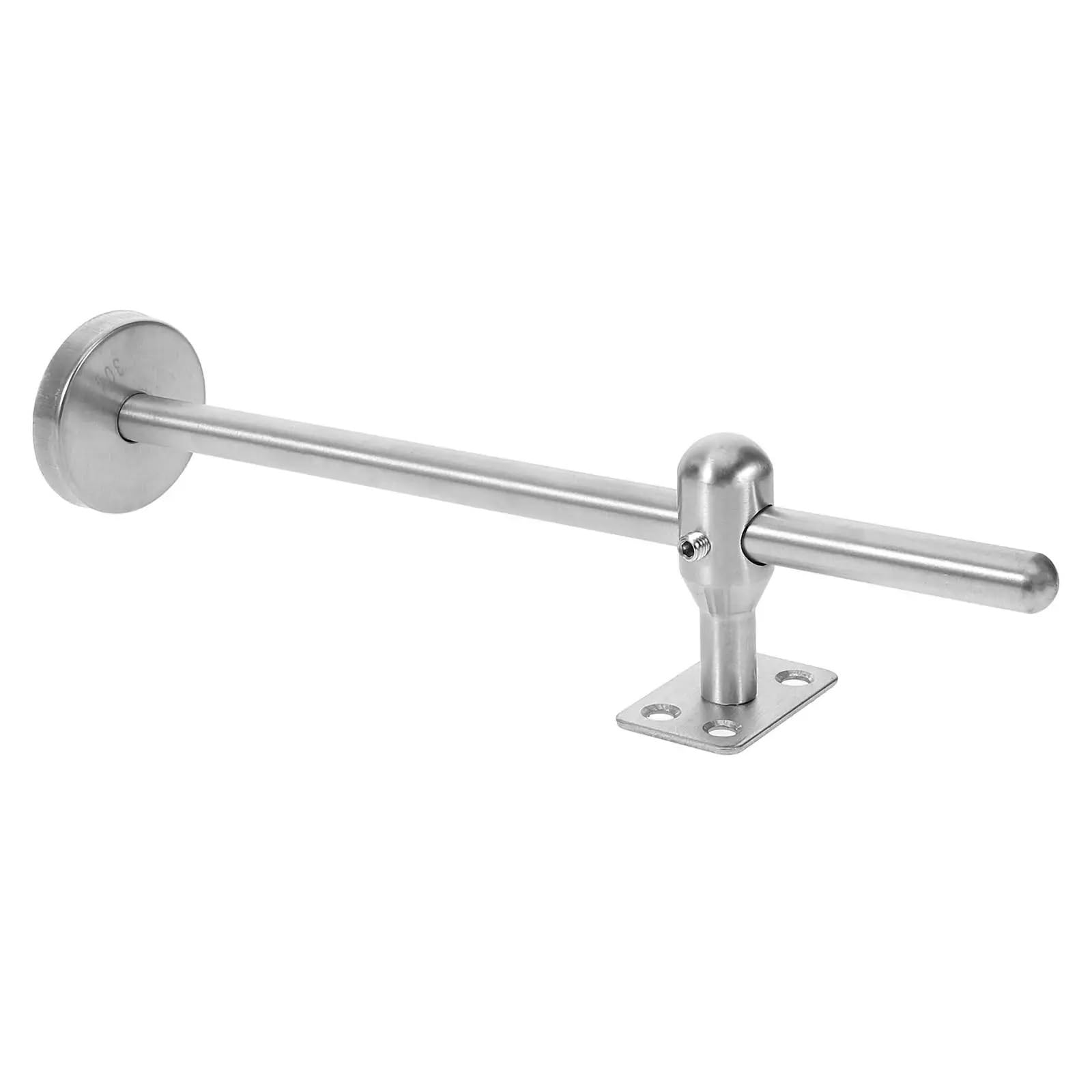 Padgcnor Silver Banister Rail Brackets Handrail Brackets Support Hand Rail Stairway Railing Bracket Wall Mounted Guardrail Accessories Hardware