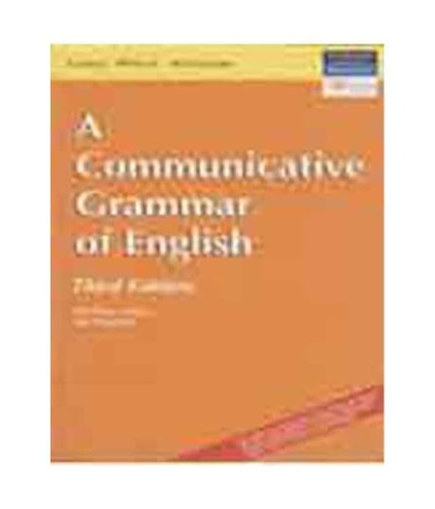 A Communicative Grammar of English 新品 A Communicative Grammar of English: Geoffrey Leech, Jan