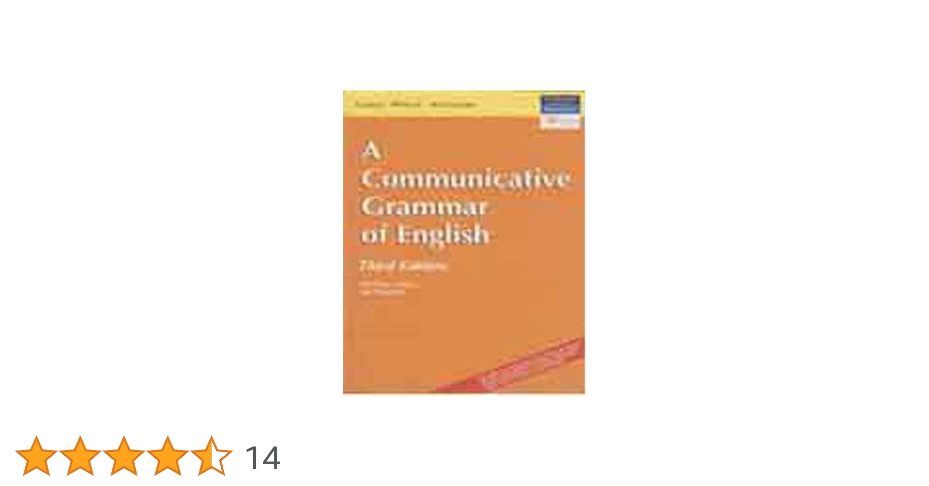 A Communicative Grammar of English 第三版 Amazon.com: A Communicative Grammar of English, Third