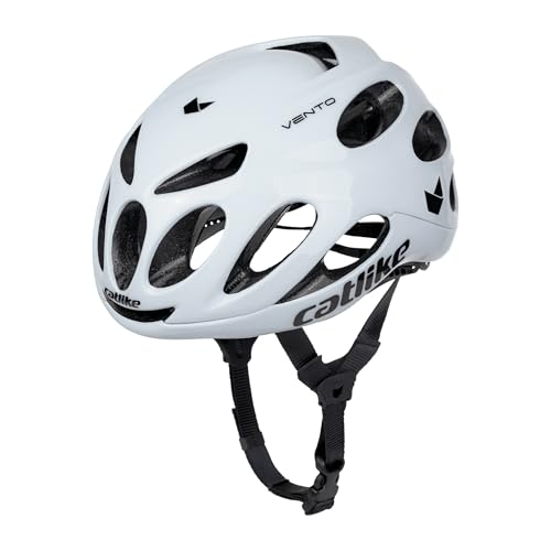 Catlike Vento Casco, Unisex-Adult, Blanco, M