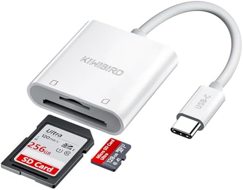 Lettore Schede USB C Uni - Adattatore Per SD E Micro SD, Alta Velocità, Compatibile Con IPhone 15, MacBook, Android - Foto 11