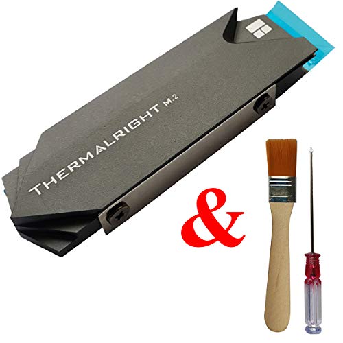 M.2 2280 SSD disipador de Calor de Aluminio con Almohadilla térmica de Silicona