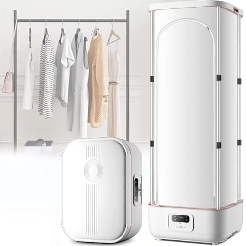 GAOXIAO Maquina de Planchar y Doblar Ropa Automatico, Planchadora de Camisas con Función de Cuidado a Vapor, Secadora de Ropa Plegable con Función de Temporizador
