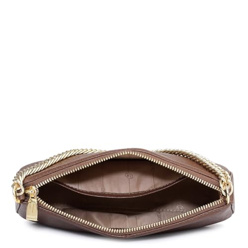 Image of Da Milano Leather Shoulder Bag for Women (00297N)