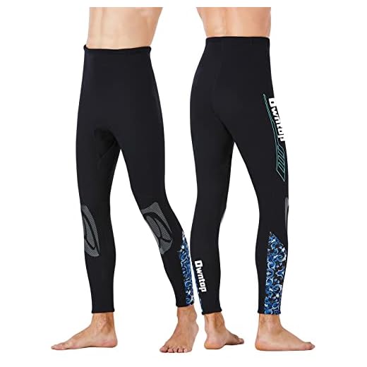 Owntop Neoprenhose für Damen Herren - 3mm Tauchhose Thermo Tauchanzug Hosen, Erwachsene Wetsuits Pants Sonnenschutz UV 50+ Badeanzüge, Herren XL