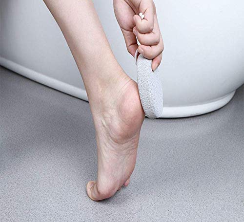 ayushicreationa Foot Scrubber for Dead Skin Remover Manicure Pedicure Tools for Heels, Elbow, Hands (Color_White) 1