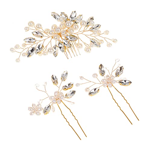 KESYOO 1 Zbg wAs p[wAob^ ̑ ԉł̔ ̂Ԃ wedding ANZT[ p[fUC񂴂  Golden