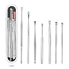 Mfacl 7 stks/set Oorreiniger Oor Wax Removal Ear Picker Steel Earpick Wax Pick Cleaner Oorlepel Schoonmaker Oor Tool Oor…