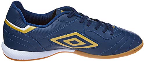 Tênis Indoor Umbro Speciali III League Marinho/Branco/Dourado 39