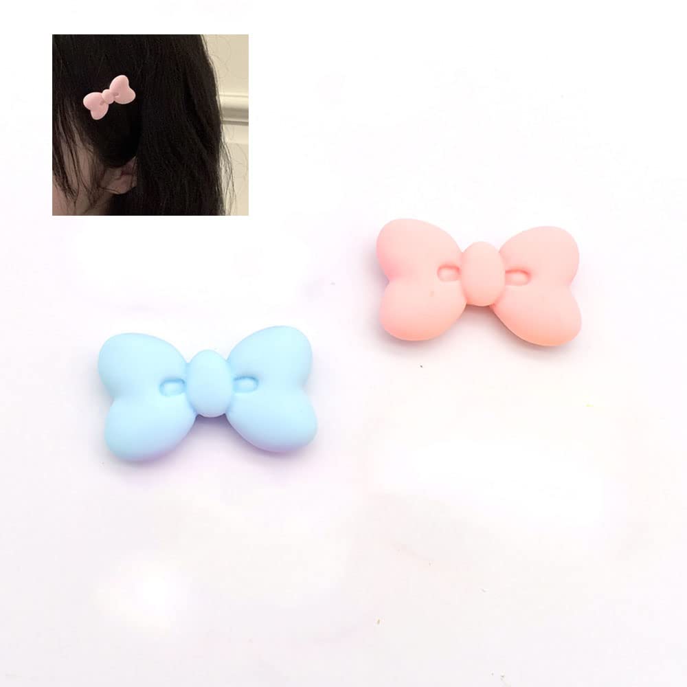 Candy Color Bow Hairpin Color Resin Duck Mouth Clip Cute Girl