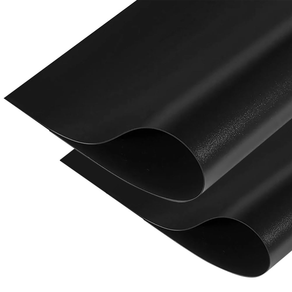 Duże czarne, matowe arkusze polipropylenowe 400x600 mm – 2 szt(2mm)