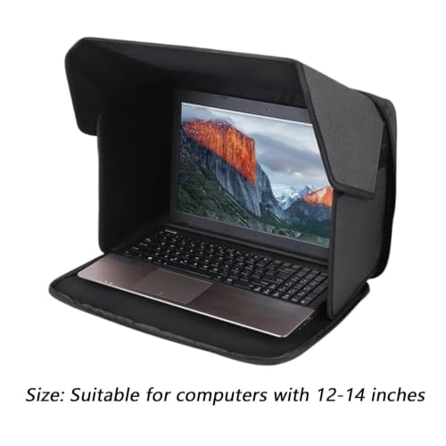 Parasol para computadora portátil de diseño ergonómico y visera protectora de alta densidad 2