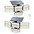 Mokot Solar Outdoor Lights, 288LED 2800LM IP65 Waterproof Motion Sensor Outdoor Lights with Remote Control, 4 Heads Solar Flood Wall Lights for Outside Yard Pack of 2
