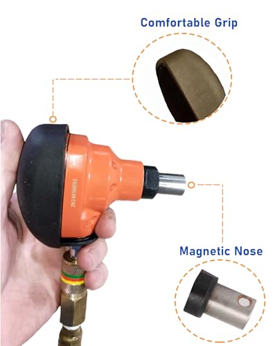 Image of Zeluga 28-433 3-1 /2in. Compact Pneumatic with Magnetic Nose Mini Palm Nailer