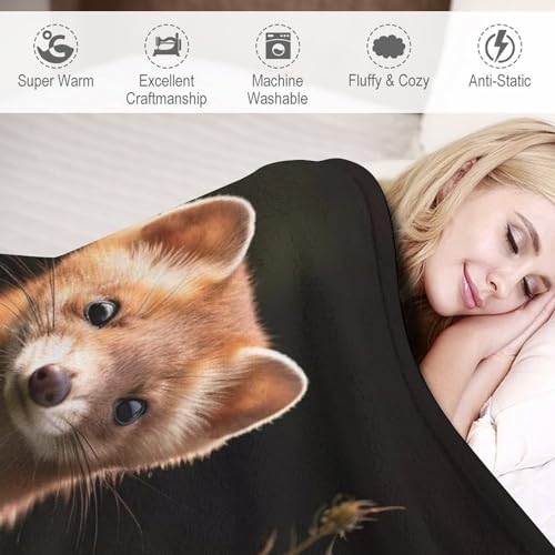 Couverture super douce et moelleuse effet relief 3D vison - 4