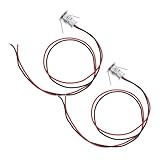 LIFKICH 2 STÜCK Mini LED Einbauspots Warmweiß Kompakte LED Spotlights mit Abstrahlwinkel für...