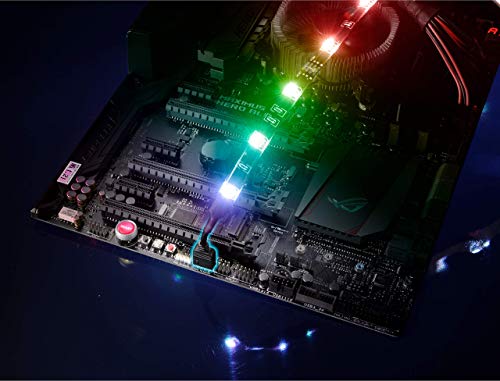 Tira LED RGB 50cm con Base Magnética Akasa Vegas MB miniatura 5