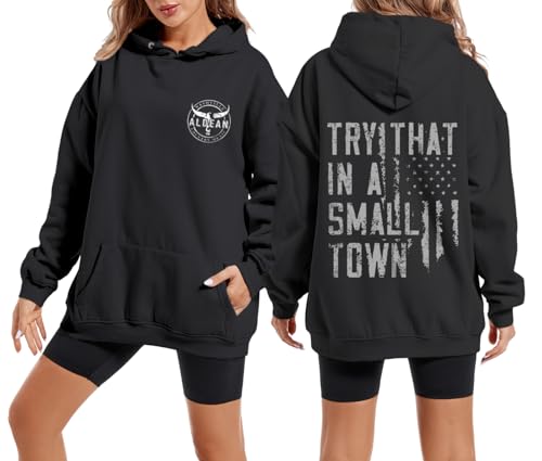Pairxily Country Hoodies for Women Vintage Western Cowgirl Sweatshirts Cow Skull Graphic Hoodie Concert Tops Fleece Pullover(Black L)