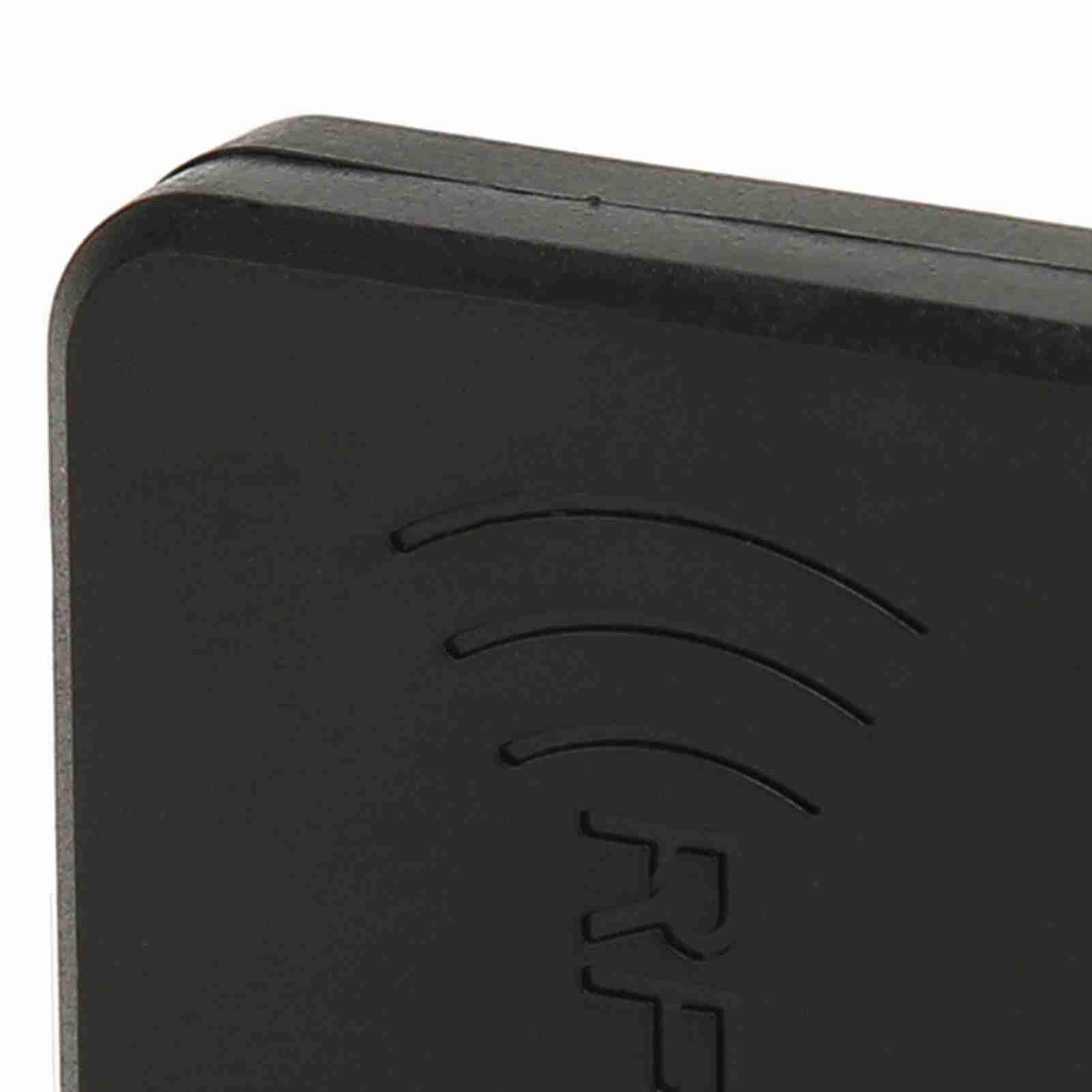 RFID ID Mobile, Typ C Schnittstelle 125Khz Tragbarer RFID-Leser Telefonkartenleser Smart Black (Schwarz)
