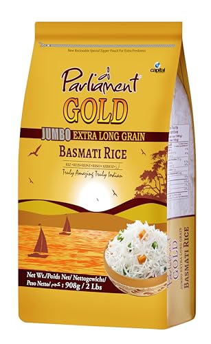Parliament Gold Jumbo Extra Long Basmati Rice Beyond 8mm Indian
