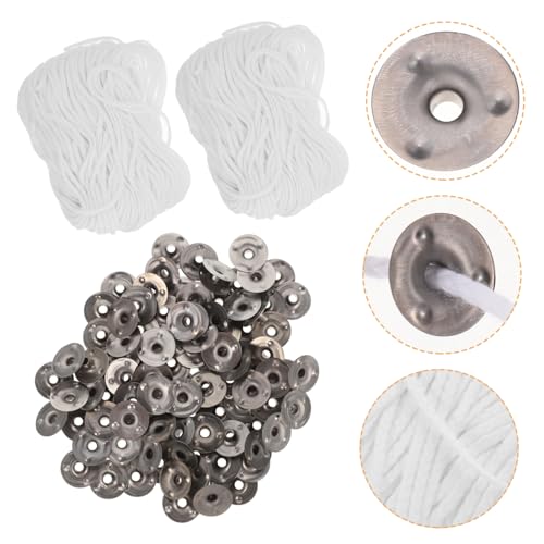 Set de mechas para velas DOITOOL poliéster y aluminio