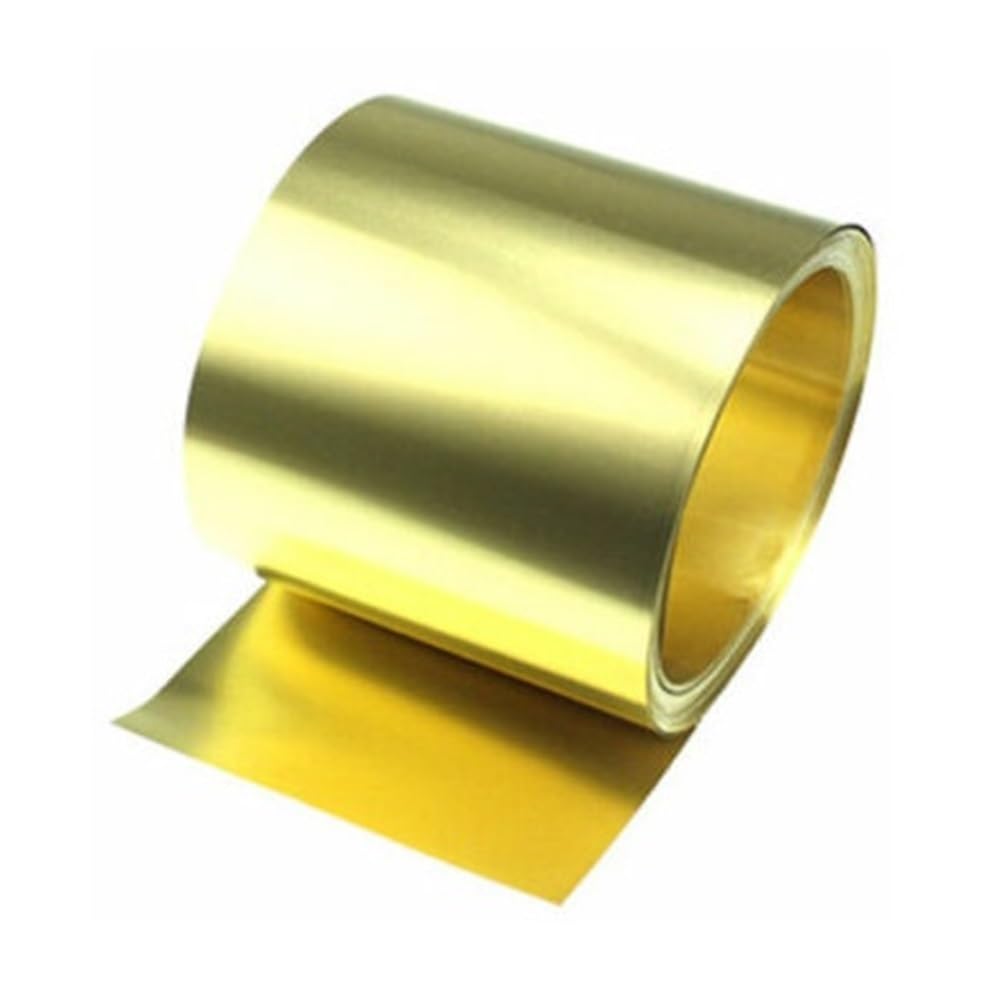 Elastyczny arkusz folii mosiężnej o grubości 0,01–0,3 mm i szerokości 10–200 mm(0.15x200x1000mm)