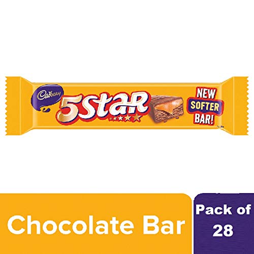 Image of Cadbury 5 Star Chocolate Bar, 40 gm (Pack of 28)