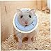 BESPORTBLE Guinea Pig Collar Soft Adjustable Cone for Postoperative Care Prevents Licking Biting Lightweight Design Suitable for Hamsters and Sugar Gliders