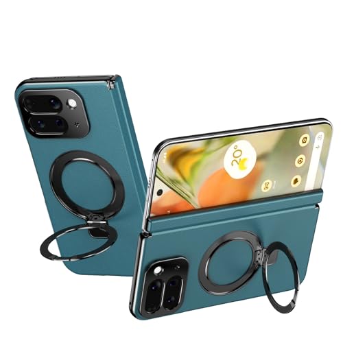 �yMagSafe�Ή��E�����O�X�^���h�E�q���W�ی�zGoogle Pixel 10 Pro Fold �p �P�[�X PU���U�[�� �t���J�o�[ �O�ʉ�ʕی� �J�����ی� �����Y�ی� ���^ ����₷�� ���h�~ �����݌v �r�W�l�X�� ������� �O�o�p �X�}�z�J�o�[�A