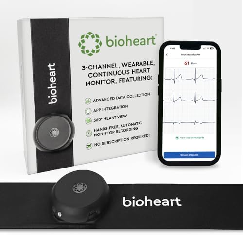 Bioheart | 24/7 Continuous Heart Monitor | No Prescription Needed...