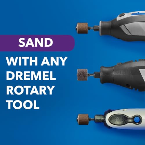 Image of Dremel 770B-01 1 /4 in. (6.4 Mm) 60, 120 & 240 Grit Sanding Band Variety Kit