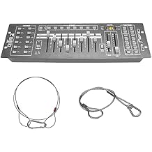 CHAUVET DJ Obey 40 DMX Controller Bundle with 32" Safety Cable and 24" Pro Lighting Safety Cable