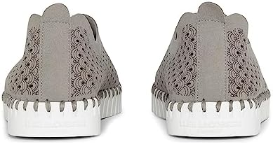 ILSE JACOBSEN HORNBÆK Women's Tulip 139 Flat | Slip-On | Low-Top | Grey Review | Image 4